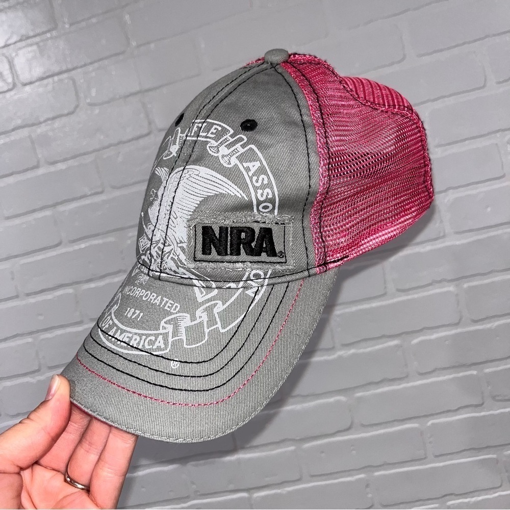 NWOT NRA Officially Licensed Cap, Baseball Hat with Logo, One Size HTF